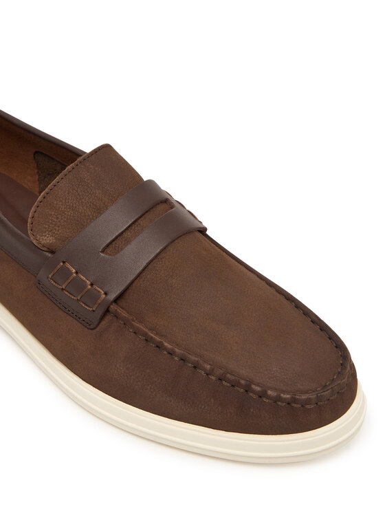 Tommy Hilfiger Tommy Hilfiger Mokasyny Mix FM0FM05785 Brązowy