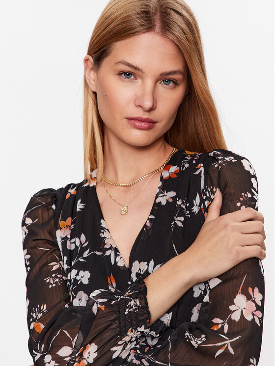 DKNY DKNY Φόρεμα καθημερινό DD3FI583 Μαύρο Regular Fit