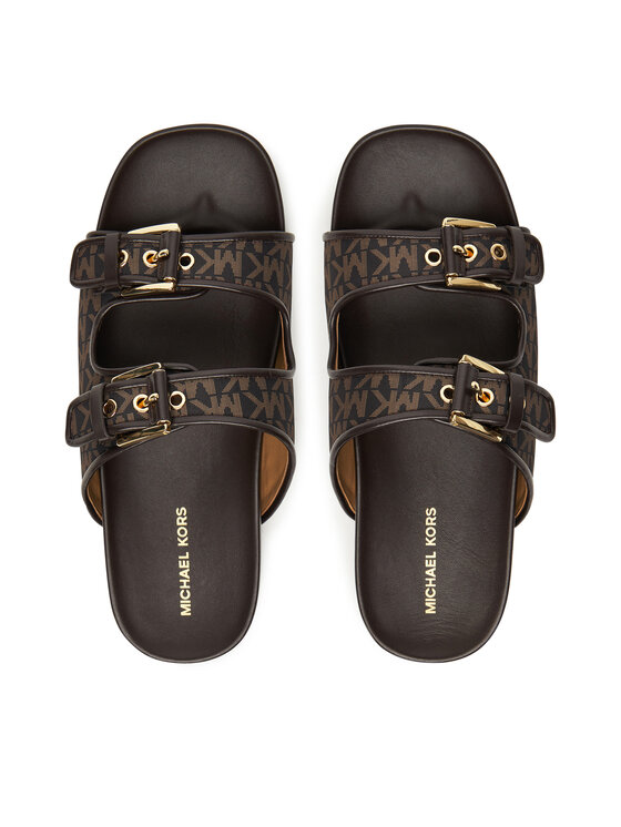 MICHAEL Michael Kors MICHAEL Michael Kors Шльопанці Byers  40T5BYFS1D Коричневий