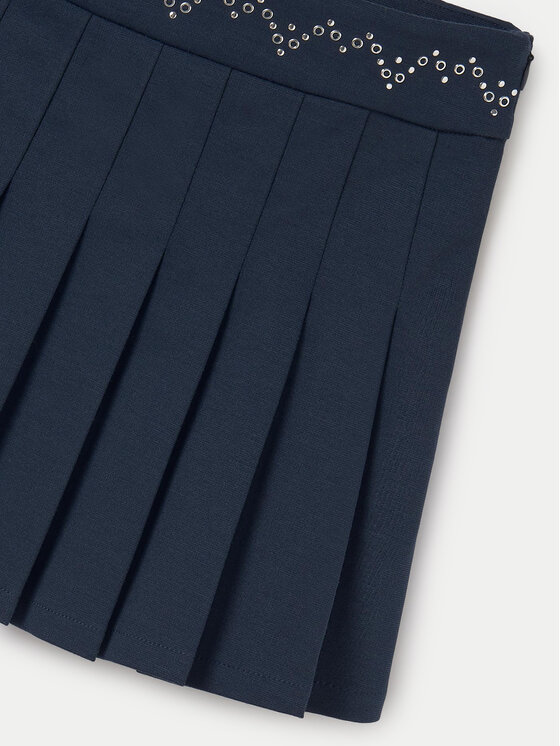 Mayoral Mayoral Fustă plisată 7974 Bleumarin Regular Fit