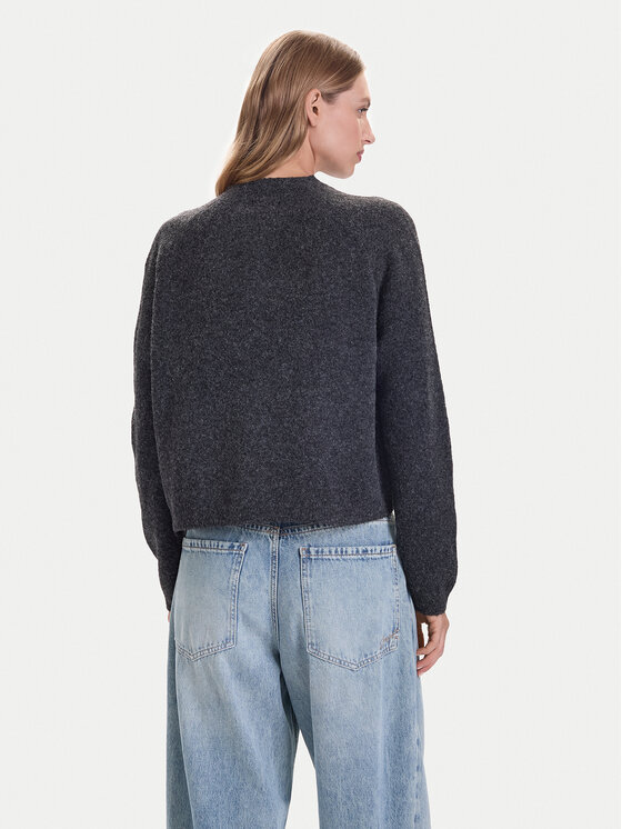 ONLY ONLY Pletena jopica Piemonte 15344118 Siva Regular Fit