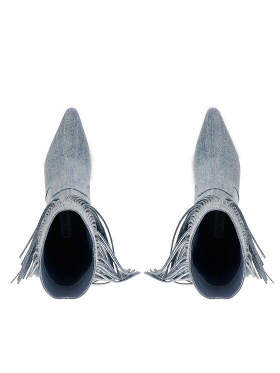 Steve Madden Steve Madden Καουμπόικες Μπότες & Μποτάκια Delray Bootie SM11002946-04004-48K Μπλε