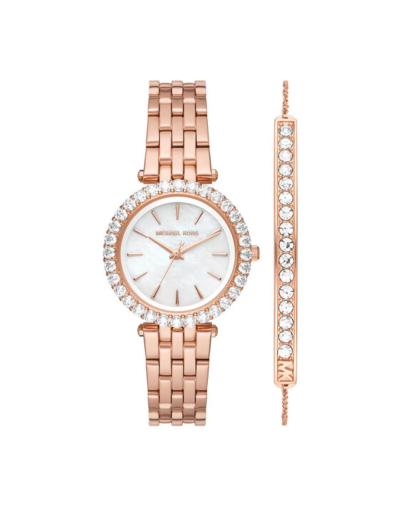 Michael Kors Часовник Darci MK1064SET Розов