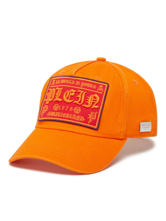 PHILIPP PLEIN PHILIPP PLEIN Czapka 163 Pomarańczowy