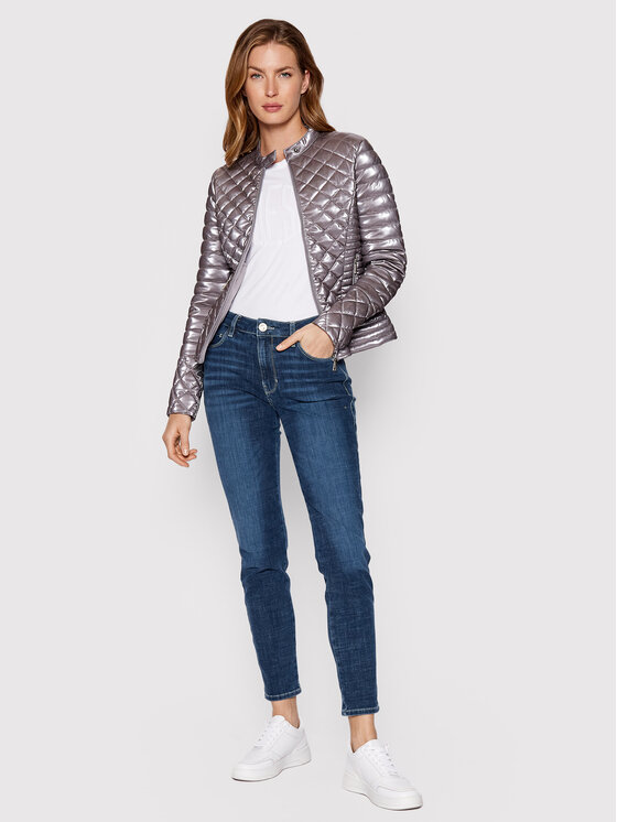 Giacca di transizione W2YL01 KB7A0 Grigio Slim Fit...