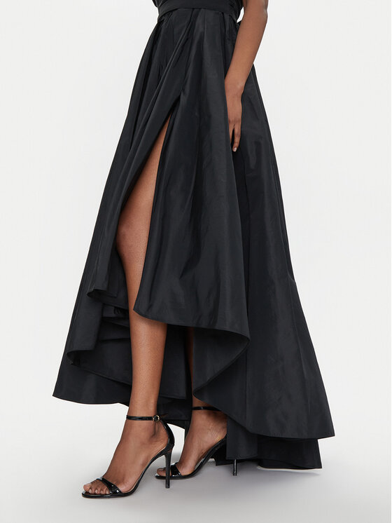 PINKO PINKO Sukienka wieczorowa 104937 Y3LE Czarny Regular Fit