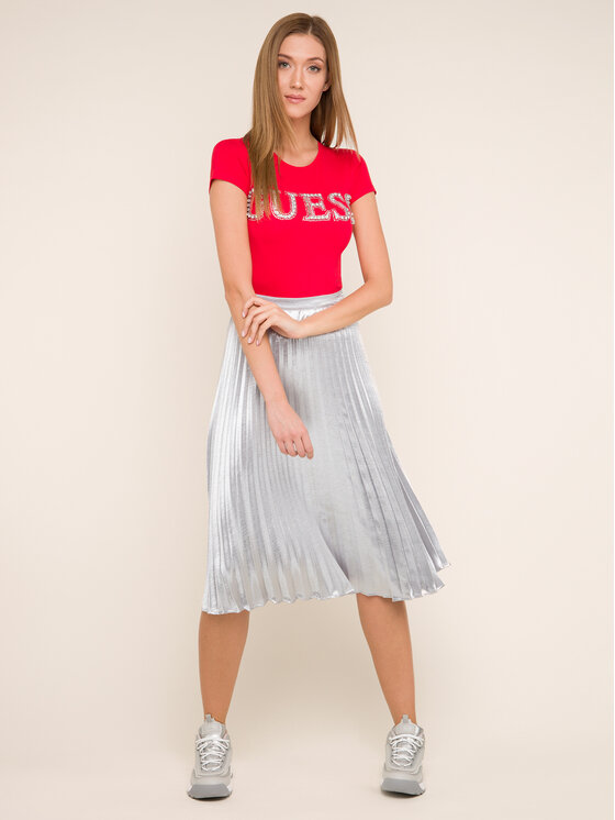 Jupe Plissée Blanche DKNY Pour Fille - Taille 8 Ans - Mini-jupe - Occasion Très Bon état (comme Neuve)