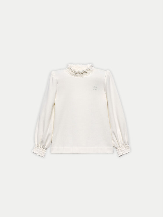 Abel & Lula Abel & Lula Bluse 5672 Écru Regular Fit