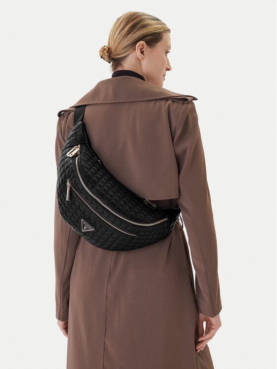 Guess Guess Rankinė ant juosmens Nadira TWQG84 24080 Juoda