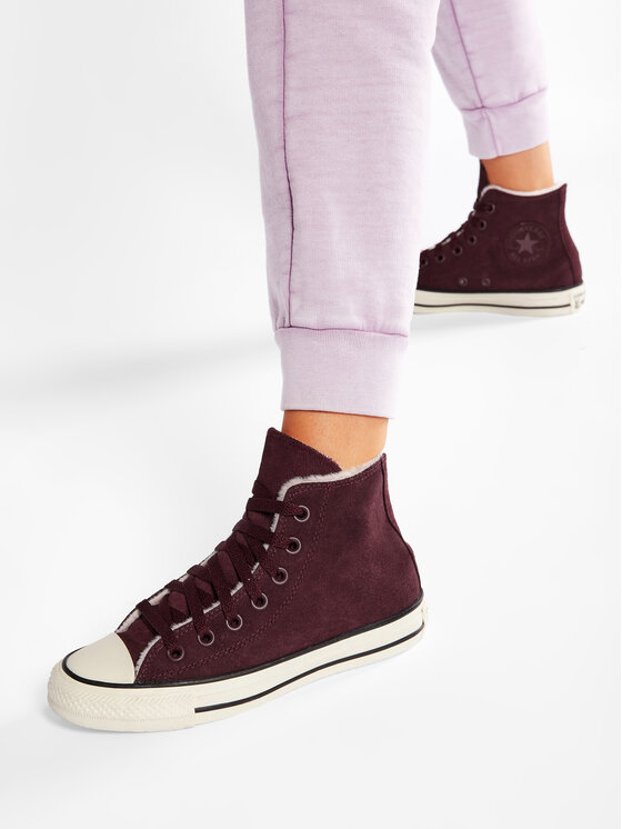 Converse Plátenky Ctas Hi 569398C Fialová • Modivo.sk