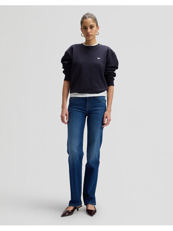 Lee Lee Jeansy LONDON Niebieski Straight Leg