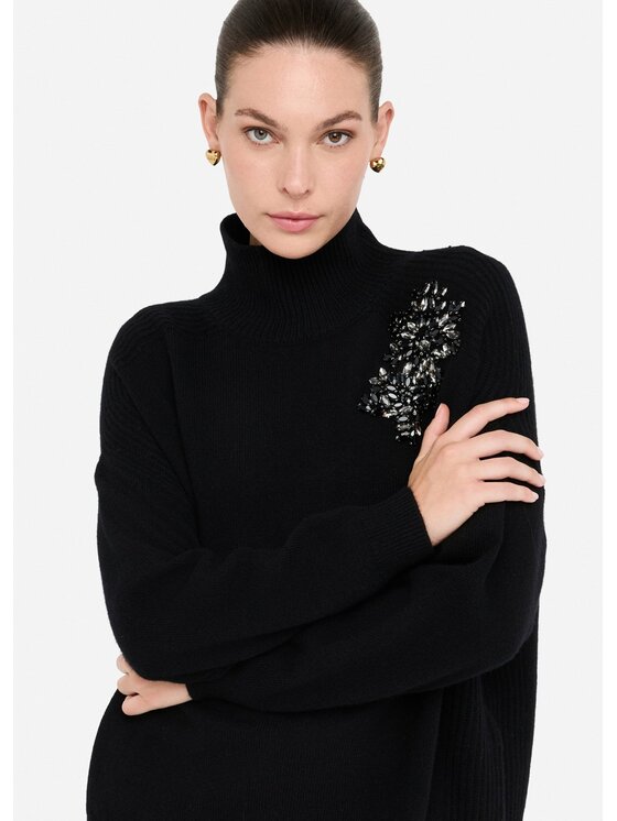 Liu Jo Liu Jo Maglione MF5059MS009T9562 Nero Regular Fit