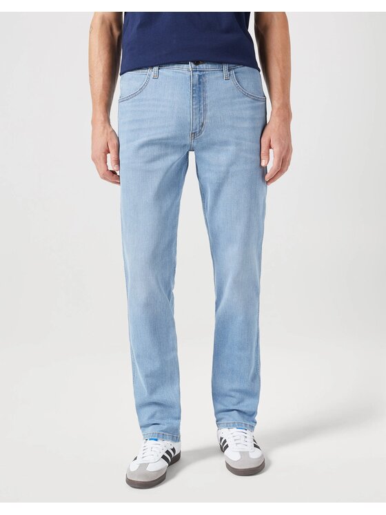 Wrangler Wrangler Jeansy REGULAR FIT Niebieski Straight Fit