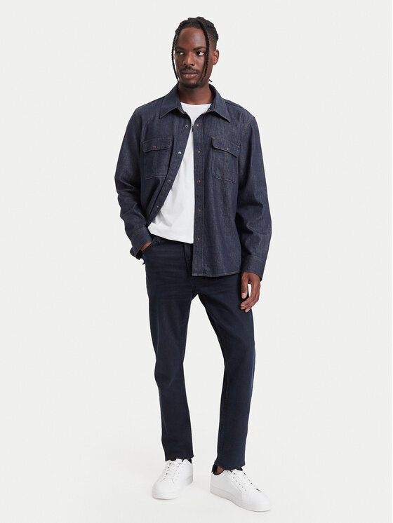 Calvin Klein Jeans Calvin Klein Jeans džinsiniai marškiniai LV04RH779G Tamsiai mėlyna Regular Fit