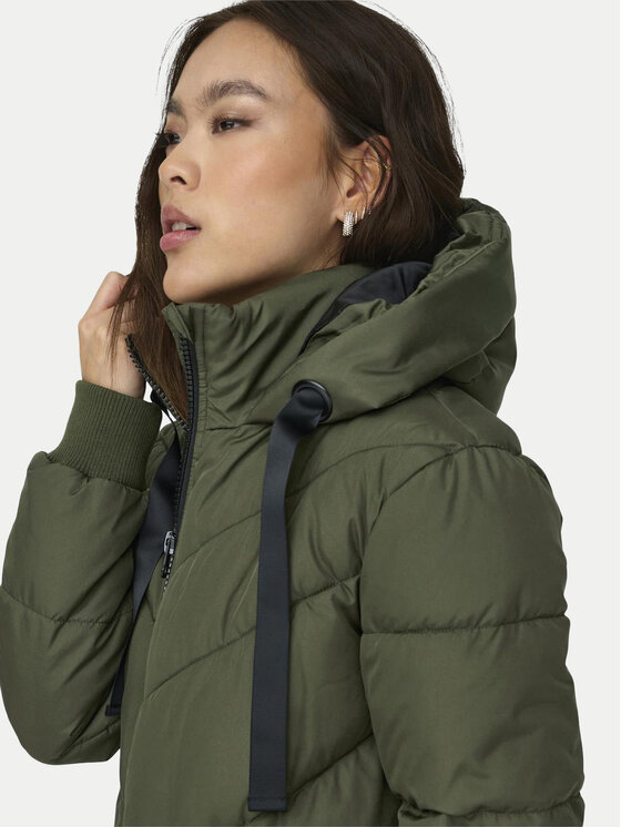 JDY JDY Zimska jakna Skylar 15207784 Zelena Regular Fit