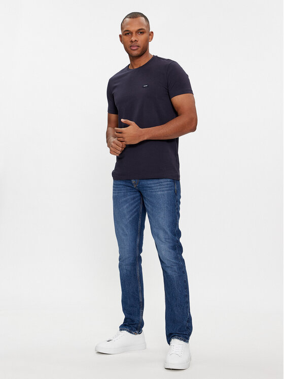 Calvin Klein Calvin Klein T-Shirt K10K112724 Dunkelblau Slim Fit