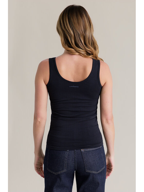 Lancerto Lancerto Top Lavena TS073226000024 Granatowy Regular Fit