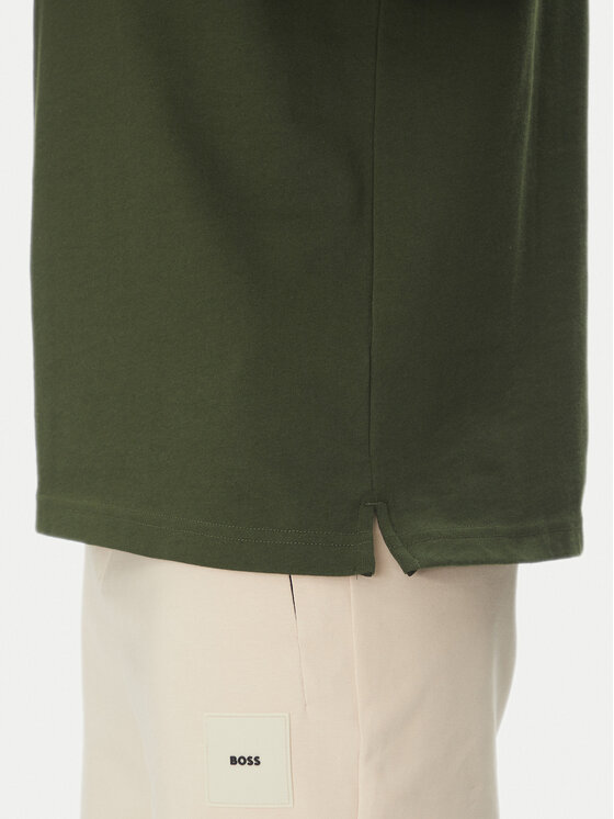 BOSS BOSS Póló 50538112 Zöld Regular Fit