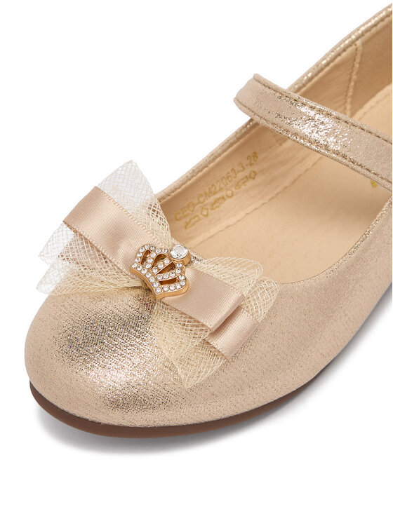 JENNY JENNY Baleriinad CEO-CM22063-3 Kuldne