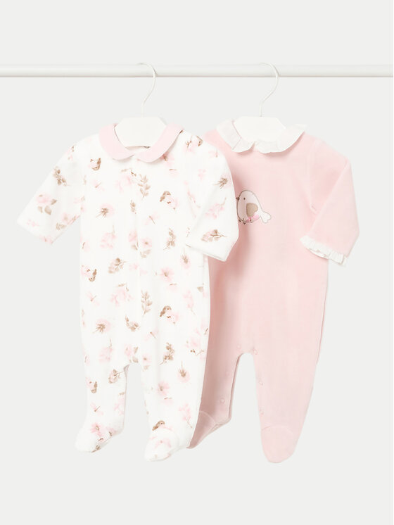 Mayoral Set di 2 pagliaccetti 2777 Rosa, taglia : 2_4M