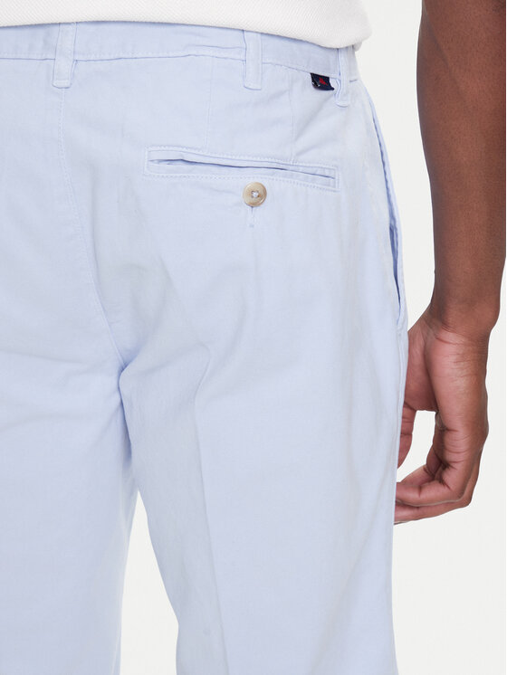 Robe di Kappa Robe di Kappa Szorty materiałowe Oris 600BTI0 Błękitny Slim Fit