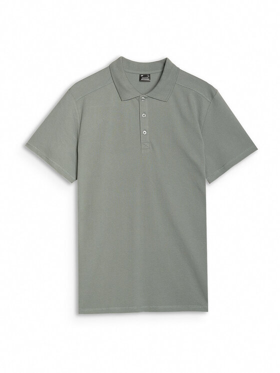 4F 4F Polo MIDSHOP TEXTILE Khaki Regular Fit