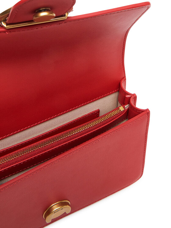 PINKO PINKO Käekott Love One Mini Cl PE 25 PCPL 100059 A0F1 Punane