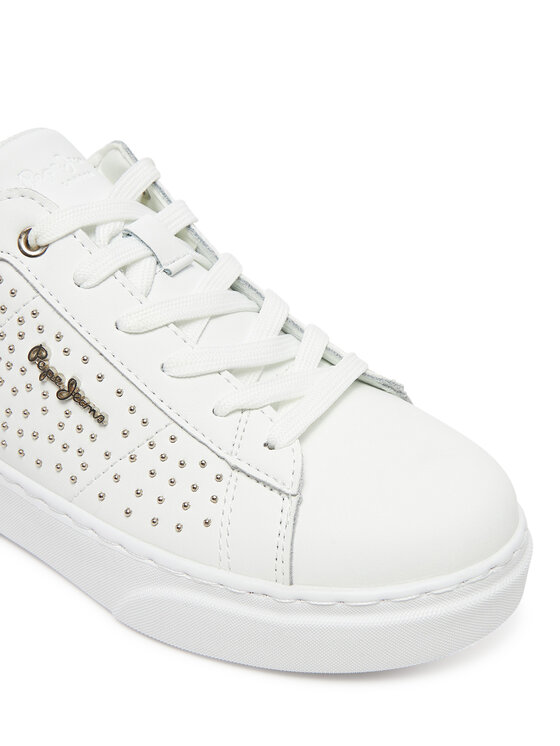 Pepe Jeans Pepe Jeans Sneakersy Eaton Gala PLS00039 Biały