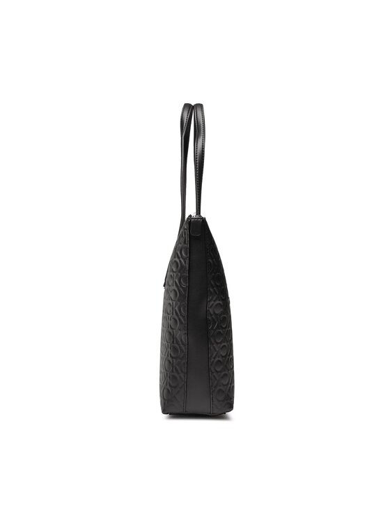 Borsetta Ck Must Shopper Mid Embossed Mono
