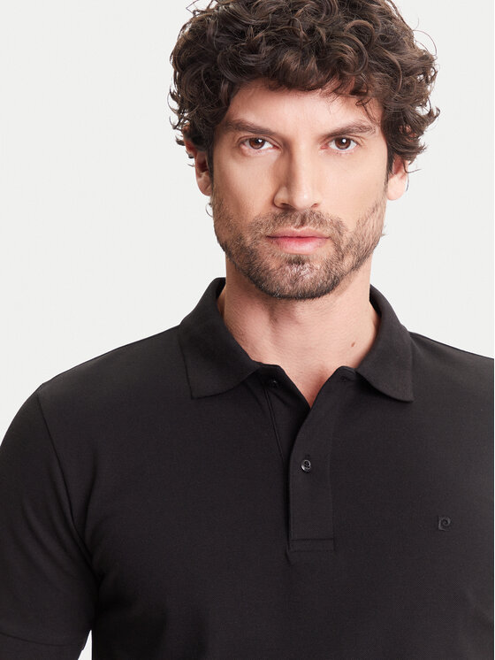 Pierre Cardin Pierre Cardin Поло C5 21354.2110 Чорний Regular Fit