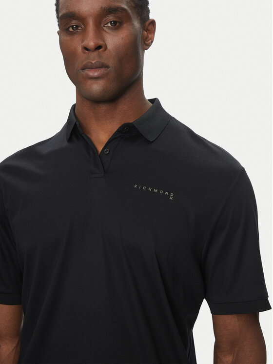 Richmond X Richmond X Polo majica UMP25333PO Črna Regular Fit