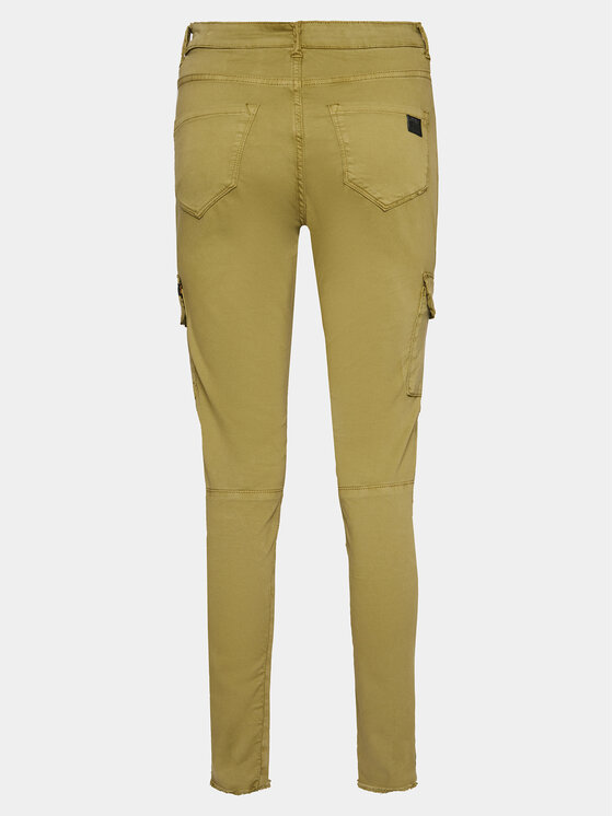 Alpha Industries Alpha Industries Hlače Cargo 108022 Zelena Slim Fit