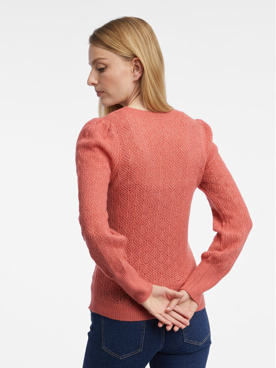 Orsay Orsay Sweter 507520751000__M Czerwony Regular Fit