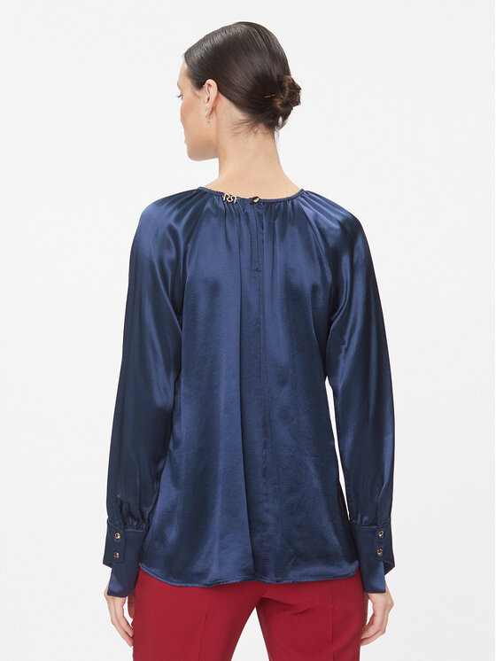 Rinascimento Rinascimento Blusa CFC0116710003 Blu scuro Regular Fit