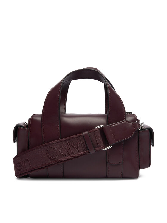 Calvin Klein Calvin Klein Τσάντα Webbing Strap Pocket Bag LV04F3291G Μπορντό