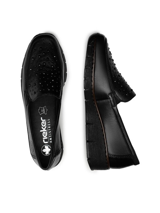 Rieker Rieker Halbschuhe 53752-00 Schwarz