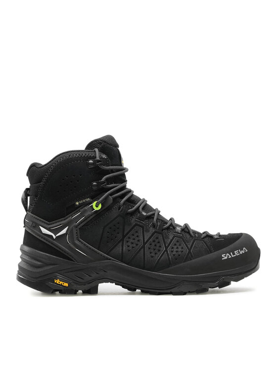 Salewa Męskie Trekkingi, rozmiar 43, Czarne, Ms Alp Trainer 2 Mid Gtx GORE-TEX 61382-0971