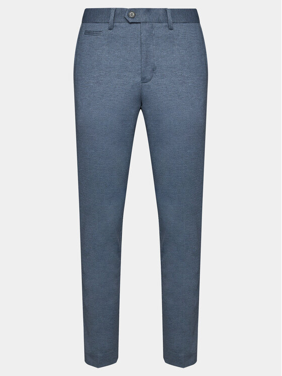 Lindbergh Lindbergh Chinos kelnes 30-006031 Mėlyna Slim Fit