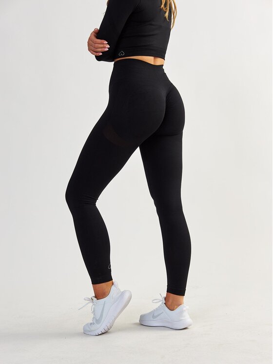 BeShaped BeShaped Legginsy Modelujące - Power Up! Czarny Shaping Fit