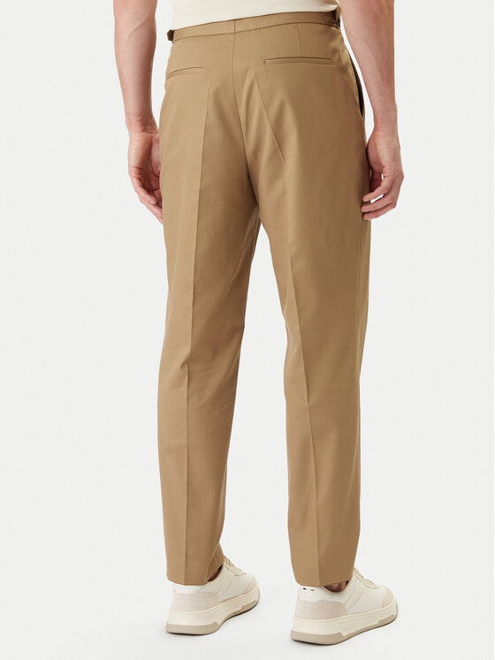 BOSS BOSS Stoffhose 50556704 Khakifarben Regular Fit