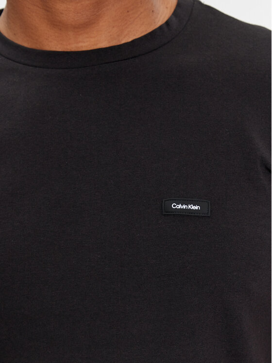 Calvin Klein Calvin Klein Póló K10K112724 Fekete Slim Fit