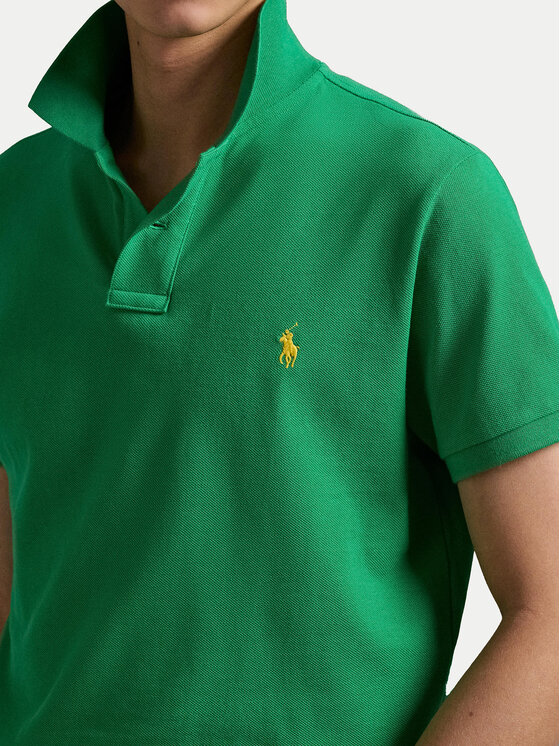 Polo Ralph Lauren Polo Ralph Lauren Poloshirt 710536856456 Grün Slim Fit