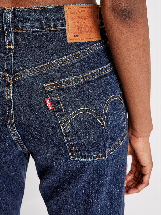 Levi's® Levi's® Jeansy 501™ 36200-0179 Granatowy Cropped Fit