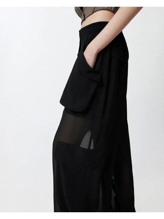 PINKO PINKO Pantaloni chino 87105 Nero Regular Fit
