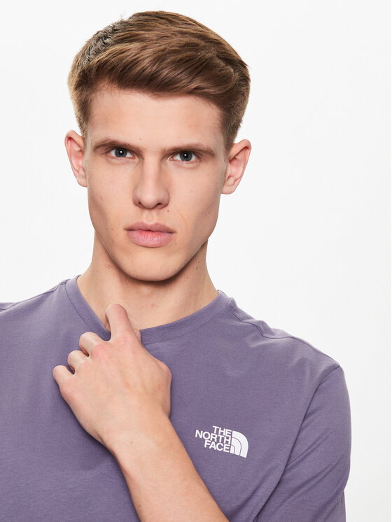 The North Face The North Face T-Shirt Simple Dome NF0A2TX5 Μωβ Regular Fit