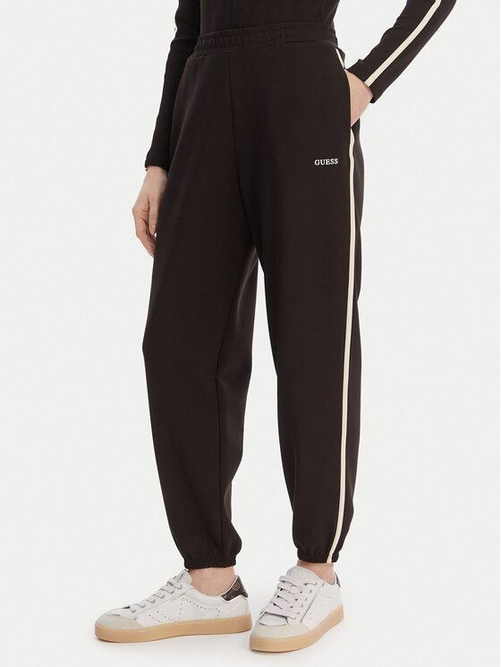 Guess Pantaloni trening V6GB02 K2915 Maro Regular Fit