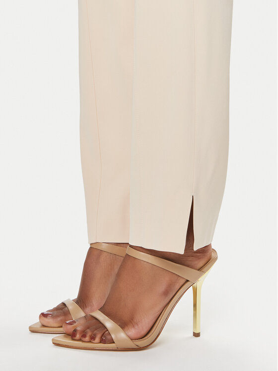 Marciano Guess Marciano Guess Pantaloni di tessuto 4GGB13 7074A Beige Regular Fit