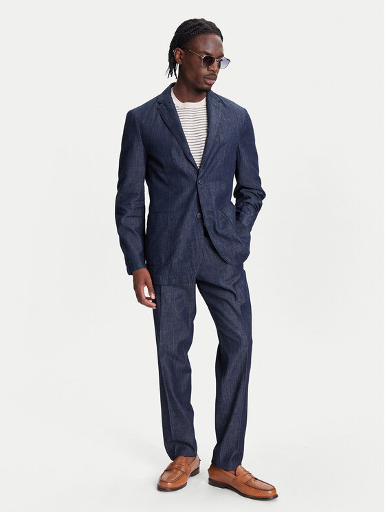 United Colors Of Benetton United Colors Of Benetton Pintsak 20QFUW01X Tumesinine Regular Fit