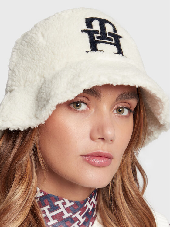 Tommy Hilfiger Tommy Hilfiger Skrybėlė Monogram AW0AW14287 Écru