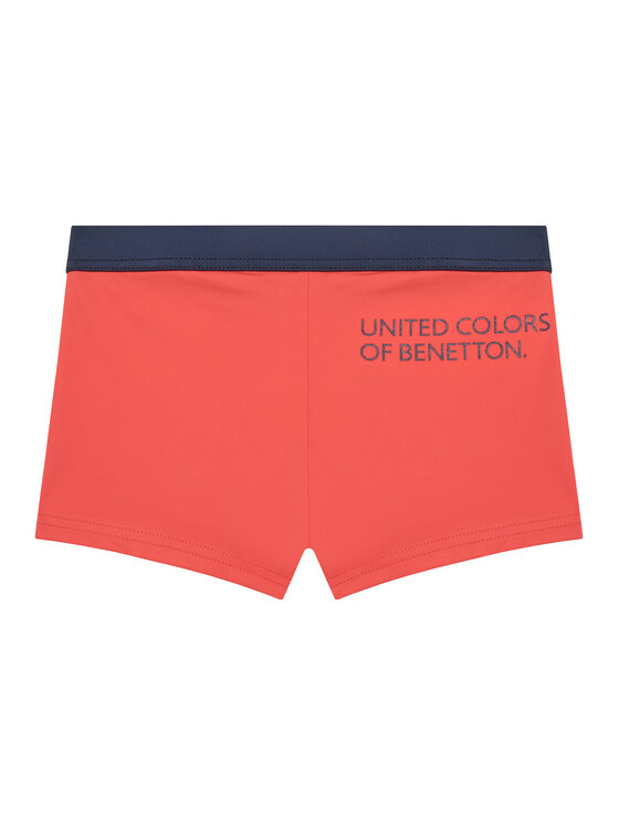 Chłopięce Kąpielówki United Colors Of Benetton, Rozmiar 130, Czerwone, 3L030X01F